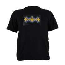 Dvojfarebné LED tričko, design Batman, veľkosť XL Summary