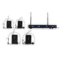 UHF-550 Quartett2 bezdrôtový mikrofónový set Auna Pro