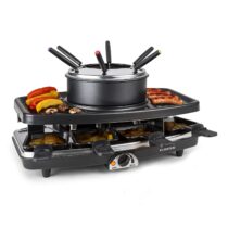 Entrecote raclette gril s fondue 2 v 1 Klarstein