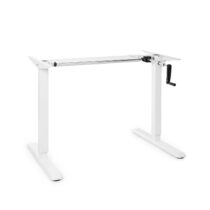 Multidesk výškovo nastaviteľný písací stôl biely OneConcept