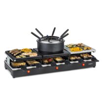 Fonduelette XL raclette gril s fondue 3 v 1 Klarstein