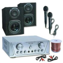 HiFi set HVA200 2 x reproduktor + 1 x zosilňovač + 1 x mikrofón Electronic-Star