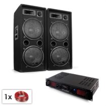 DJ PA sada Malone Bluetooth SPL MP3 2 x reproduktor + 1 x zosilňovač Electronic-Star