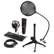 MIC-920B USB mikrofónová sada V2 - kondenzátorový mikrofón, mikrofónový stojan, pop filter Auna