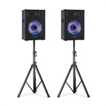 TL12LED sada PA reproduktorov + pasívne reproduktory + reproduktorové statívy Fenton