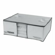Compactor Úložný box na 2 periny Compactor "My Friends " 58,5 x 68,5 x 25,5 cm, biely poly...